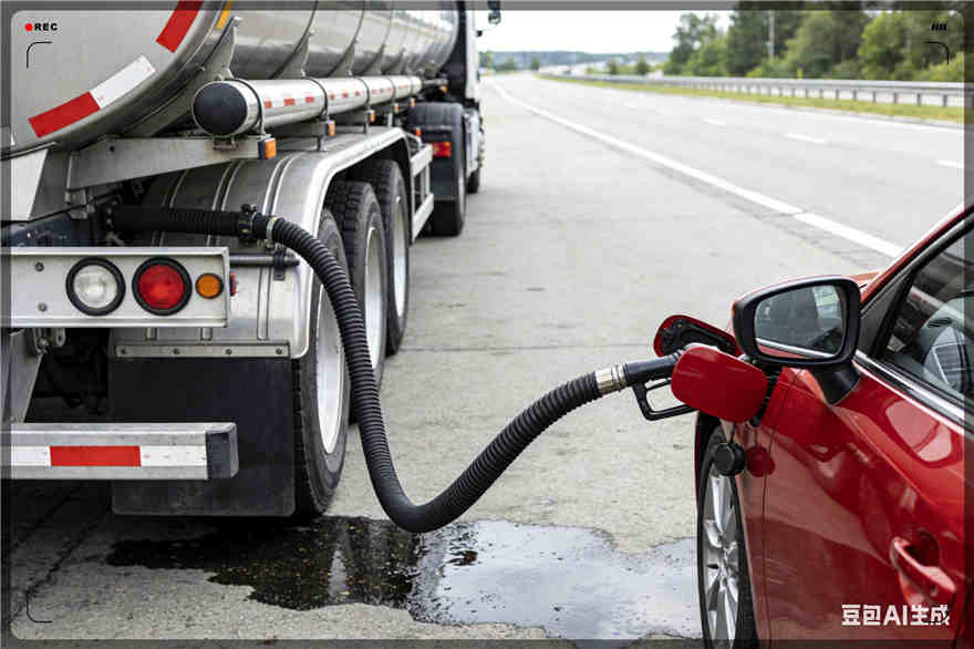 岳池汽车救援送水案例